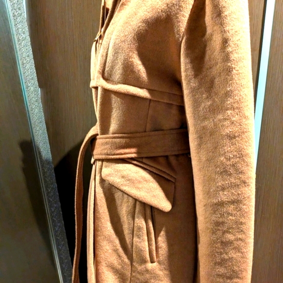 Women's Karl Lagerfeld wool blend coat - Picture 4 of 12